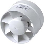 Plieger Cilinder Ventilator - 188 m³ x Ø 125 mm - Wit