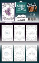 Stitch and Do Cards Only Stitch Cards A6 - 003