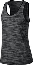 Nike Dry Studio dames singlet zwart