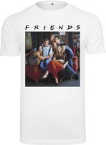 Urban Classics Friends Heren Tshirt -M- Friends Group Photo Wit