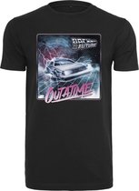 Urban Classics Back To The Future Heren Tshirt -XS- Back To The Future Outatime Zwart