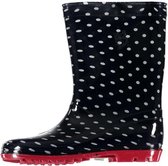 Xq Footwear Regenlaarzen Junior Rubber Zwart/rood Maat 28