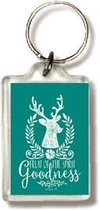 Sleutelhanger - fruit of the spirit - good - Bijbel - Christelijk - Majestic Ally - 1 stuk