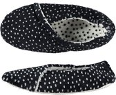 Apollo Sloffen Dames Textiel/elastomeer Blauw Mt 39-40