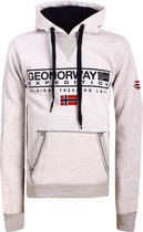 Geographical Norway Sweatshirt Heren Hoodie Grijs Gasic - L