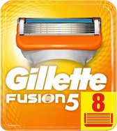 2x Gillette Scheermesjes Fusion 5 Manual 8 stuks