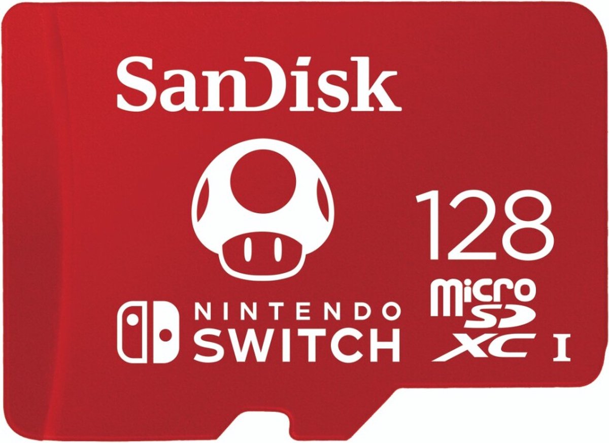 4. SanDisk MicroSDXC for Nintendo Switch
