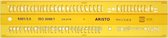 Gabarit de lettrage Aristo Profil H 3,5 mm Forme de lettrage B droit AR-5301/3