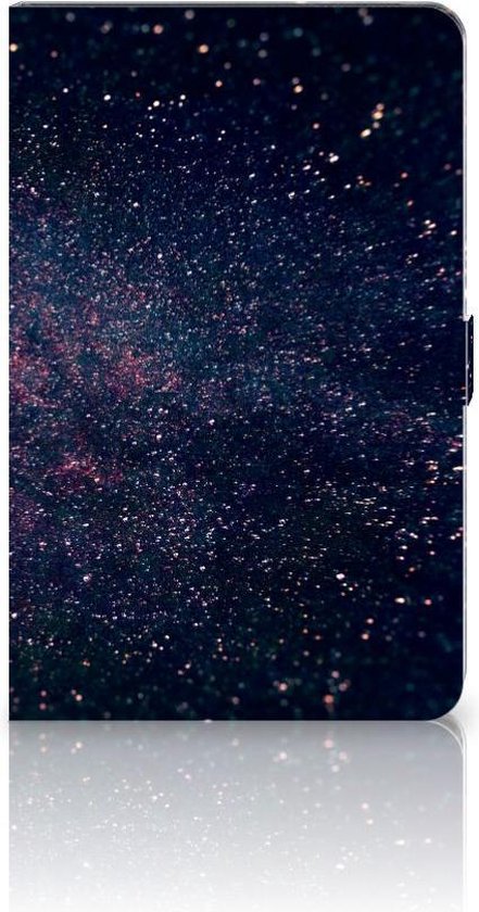 Étui pour tablette avec nom Étui pour tablette Samsung Galaxy Tab S6 Lite avec fermeture magnétique Designs étoiles