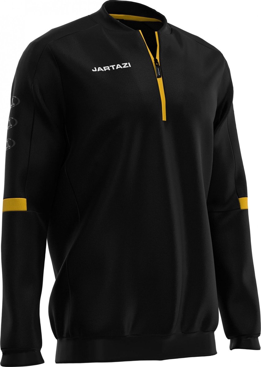 Jartazi Sportsweater Roma Heren Polyester Zwart Maat 3xl