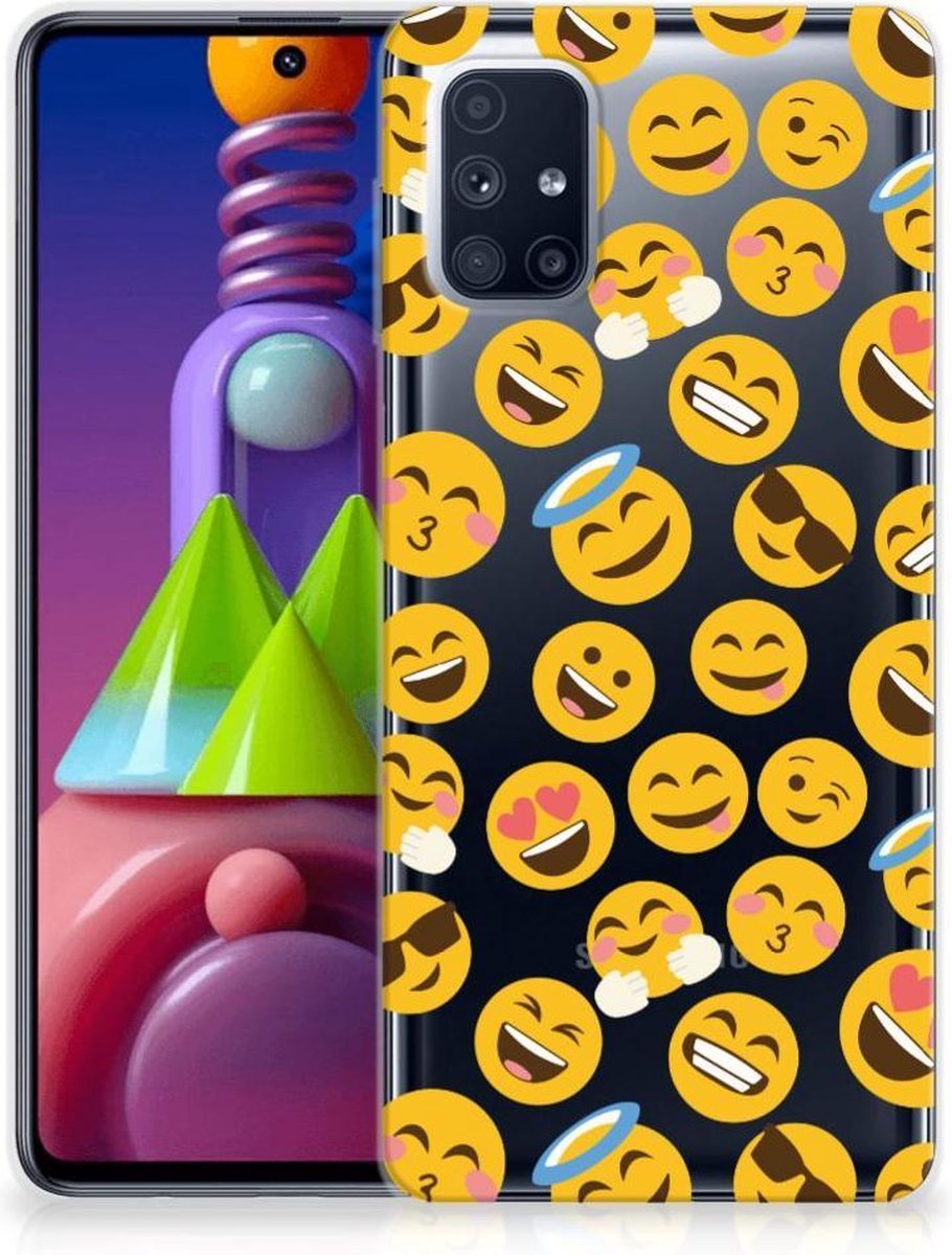 Samsung Galaxy M51 TPU bumper Emoji