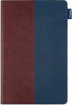 Gecko Covers Easy-Click 2.0 Bookcase Samsung Galaxy Tab A7 tablethoes - Bruin / Blauw
