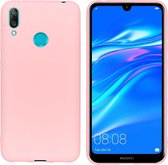 iMoshion Color Backcover Huawei Y7 (2019) hoesje - roze