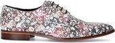 Sacha - Heren - Leren veterschoenen in kleurrijke print - Maat 43