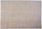 Placemat PVC - Plastic - geweven bruin - 45x30cm