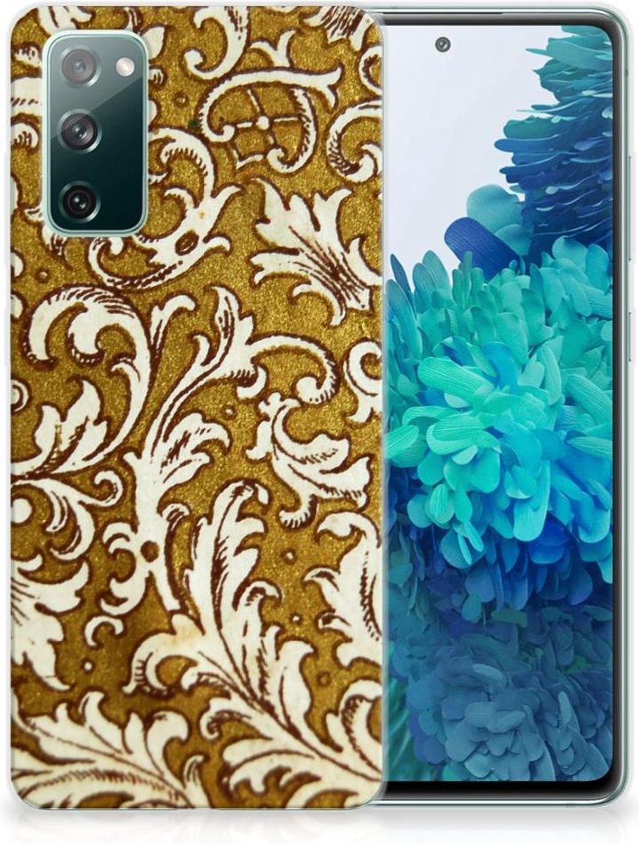 Siliconen Hoesje Samsung Galaxy S20 FE Barok Goud