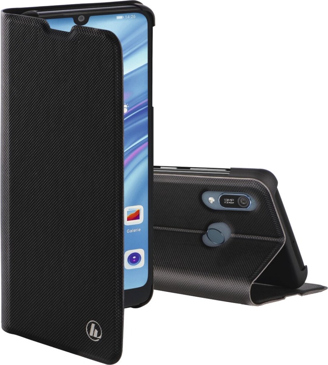 Hama Booklet Slim Pro Voor Huawei Y6s Zwart