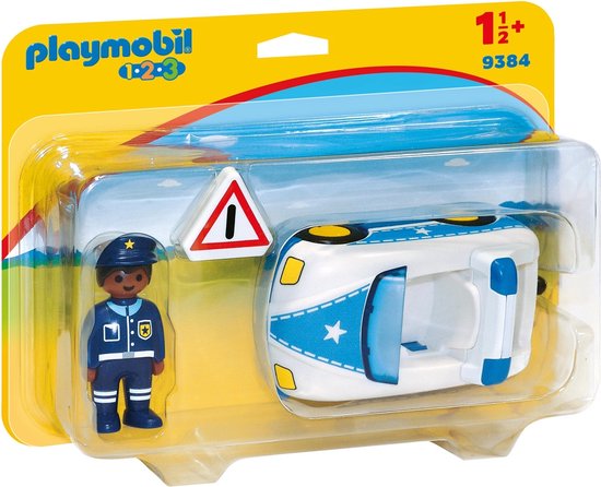Enzovoorts blaas gat Wreed Playmobil 123 9384 Politiewagen | bol.com