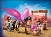 PLAYMOBIL  PLAYMOBIL: THE MOVIE Marla en Del met gevleugeld paard - 70074
