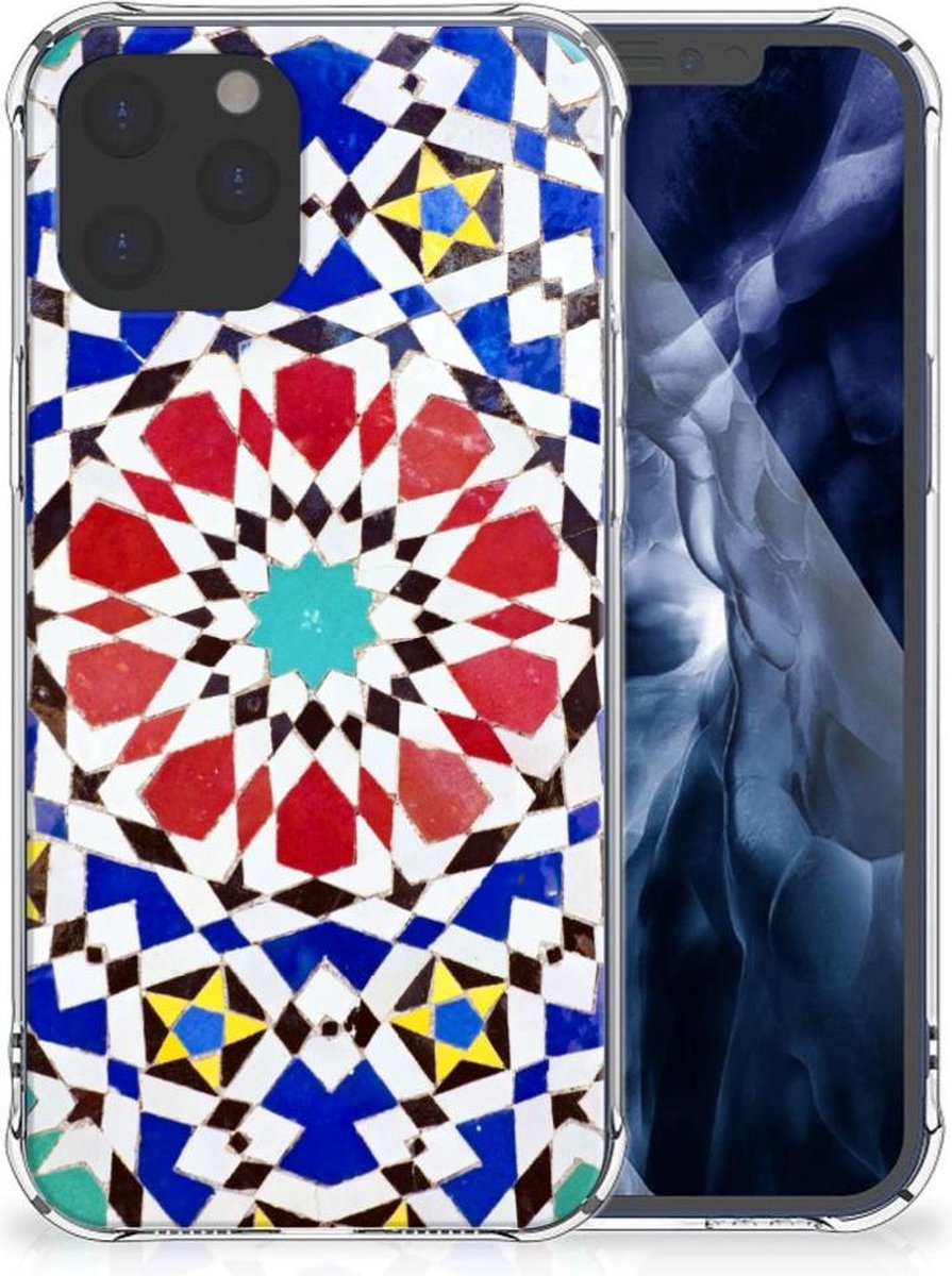iPhone 12 Pro Max Anti-Shock Hoesje Mozaïek