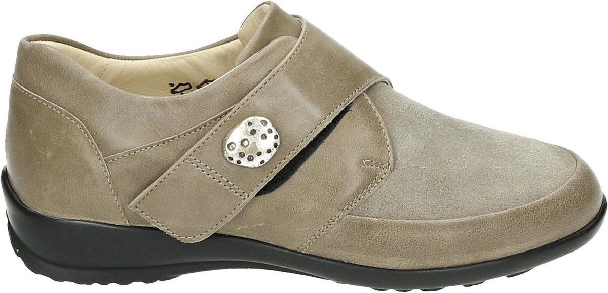 Actiflex - 89095 - Dames veterschoenen - Kleur: Wit/beige - Maat: 41