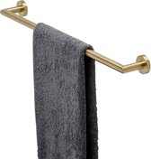 Geesa Nemox Handdoekrek 60 cm - Goud geborsteld
