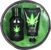 CBD - Bath and Shower - Travel set - Green Tea Hemp Oil - Kits - Discreet verpakt en bezorgd