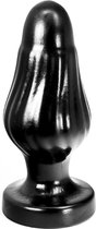Corny -Black - 22,5 cm - Strap On Dildos - black - Discreet verpakt en bezorgd