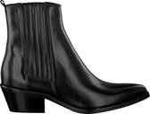 Notre-V 05a-201 Enkellaarsjes - Enkelboots - Dames - Zwart - Maat 41