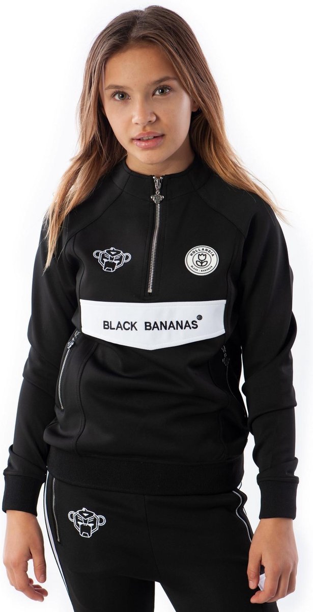 BLACK BANANAS High Collar Trainingspak Kids - Maat 176 | bol.com