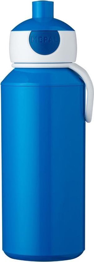 Mannelijkheid schelp sensatie Mepal Campus Pop-Up Drinkfles 400 ml - Blauw | bol.com