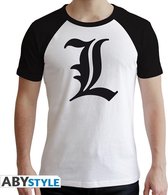 DEATH NOTE - L Symbol - Men's T-Shirt - (XXL)