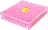 Jonotoys Geduldspel Rotate Maze 6,5 Cm Roze