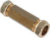 Bonfix knelkoppeling - Reparatiekoppeling - 15mm x 15mm - Messing