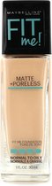 Maybelline Fit Me Matte + Poreless Foundation 122 Creamy Beige