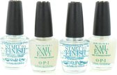 O.P.I Mini Nail Envy Strenghtener + Start To Finish Nail Polish - 4 x 3,75 ml