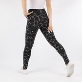 PK International Sportswear - Bon Ami Full Grip - Rijbroek / Rijlegging  - Onyx White Dot