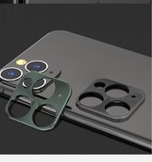 Apple Iphone 11 Camera Lens Protector zilver Carbon look Basic hoesjes