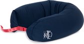 Microbead Pillow - Navy/Red / Reiskussen - Herschel Travel Accessory / Beperkte Levenslange Garantie / Blauw/Rood
