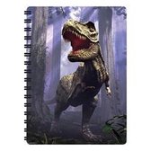 Notitieboekje 3d T-rex dinosaurus