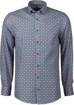 Casa Moda Overhemd - Regular Fit - Blauw - 5XL Grote Maten