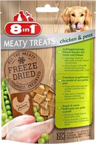 8x 8in1 Meaty Treats Kip en Erwten 50 gr