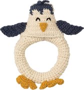 Hoppa - Gehaakte rammelaars - Penguin - One size