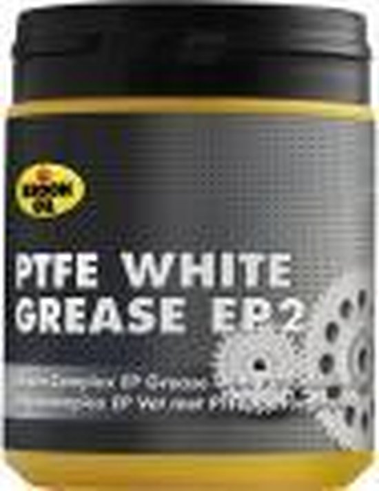 Kroon-Oil PTFE White Grease EP2 - 34076 | 600 g pot - Kroon-Oil