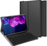 Housse pour clavier Lenovo Tab P11 Pro - Just in Case - Zwart uni - Cuir artificiel