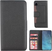 Wallet Case voor Apple iPhone X/Xs - BookCase Zwart