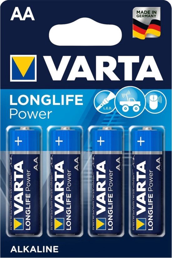 Varta Longlife Power AA Blister 4 stuks