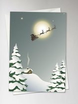 ViSSEVASSE Santa - Greeting Card - XS