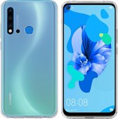 Hoesje CoolSkin3T - Telefoonhoesje voor Huawei P 20 Lite 2019 - Transparant Wit