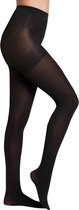 Corrigerende Panty kant Ysabel Mora | blauw | 70 DEN panty | L